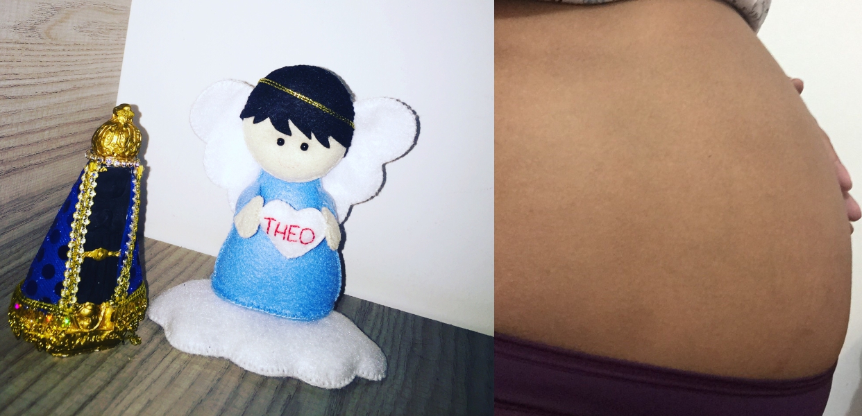 Mãe de anjo - Aline Mendes Mãe do Théo