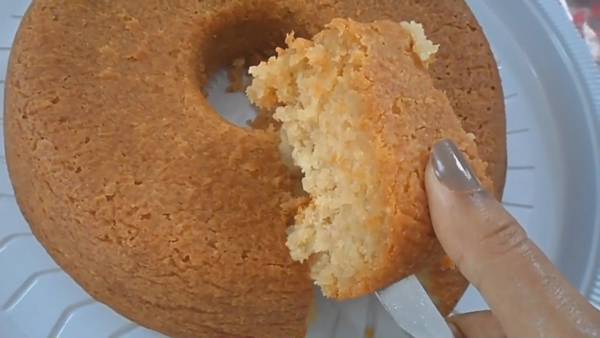 Bolo de Tapioca Cremoso