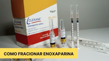 COMO FRACIONAR AS INJEÇÕES DE ENOXAPARINA SÓDICA