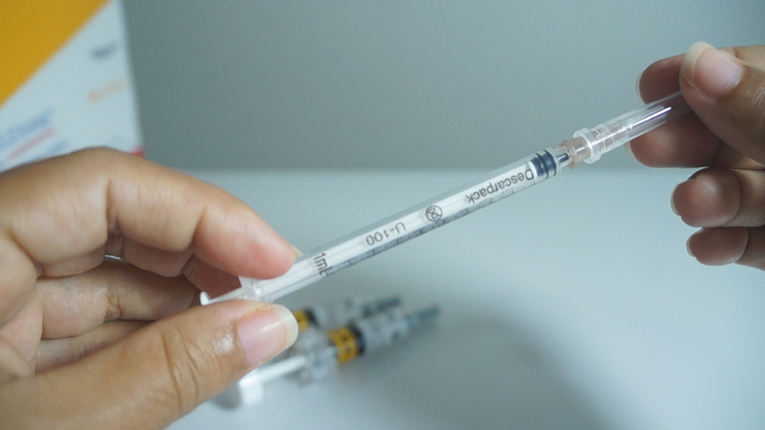 fracionando enoxaparina