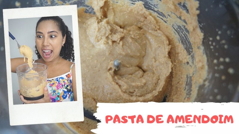 COMO FAZER PASTA DE AMENDOIM CASEIRA