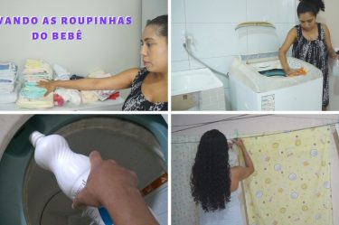 lavando as roupinhas do bebê dicas