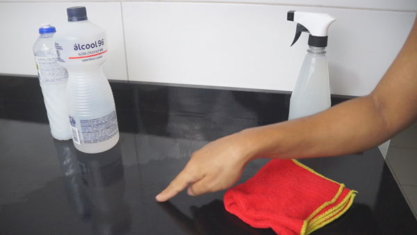 misturinha de limpeza