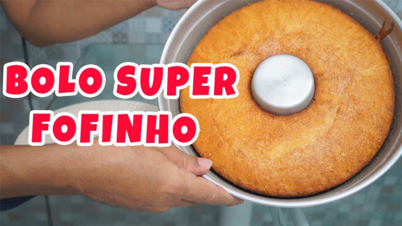 BOLO FOFINHO COM RASPAS DE LIMÃO