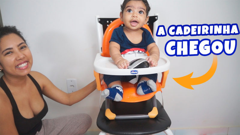 CADEIRA DE ALIMENTAÇÃO CHICCO POCKET SNACK – INTRODUÇÃO ALIMENTAR
